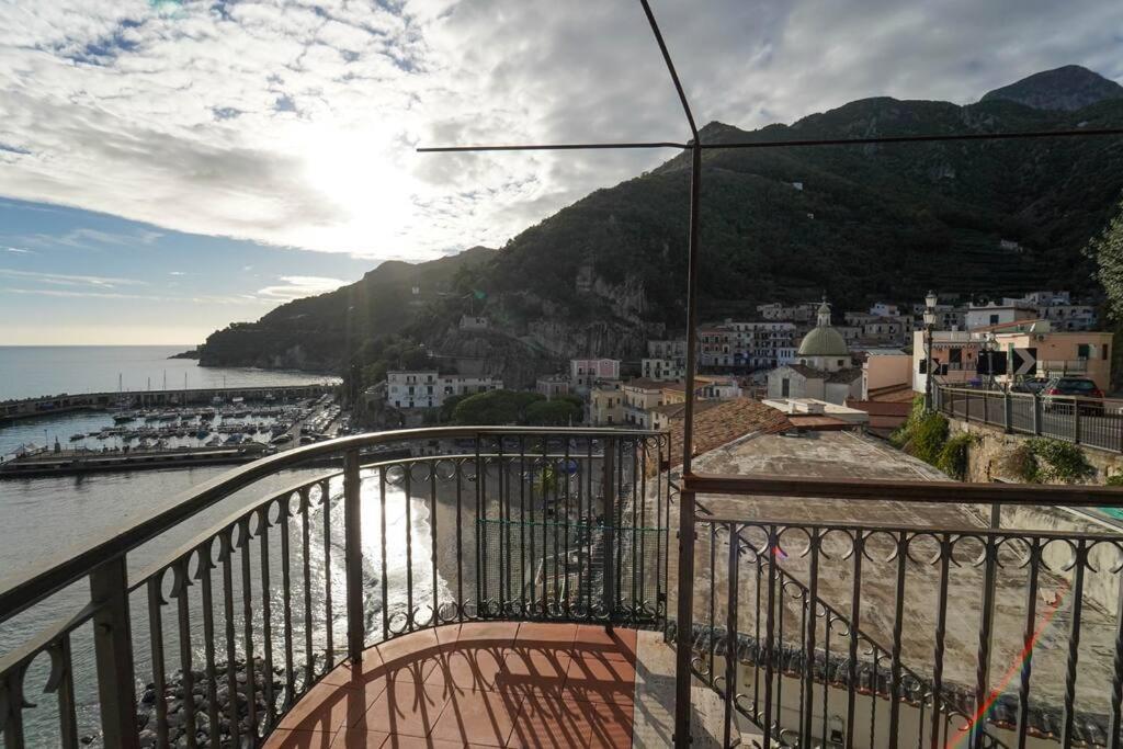 Ferienwohnung Casa Panoramica Con Terrazzo Cetara Exterior foto